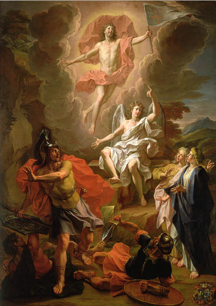 2014-08-31 Resurrection of Christ by Noel Coypel